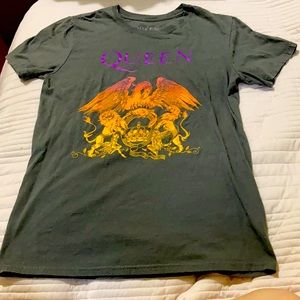 QUEEN Official Merch Grey Graphic T Shirt - S
